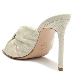 Mindy Deluxe Nappa Sandal Mule - Size 8.5